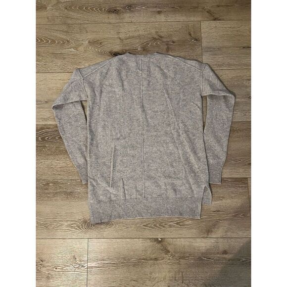 Aqua Cashmere Womens Beige Pullover Sweatshirt Size Medium - Picture 2 of 3